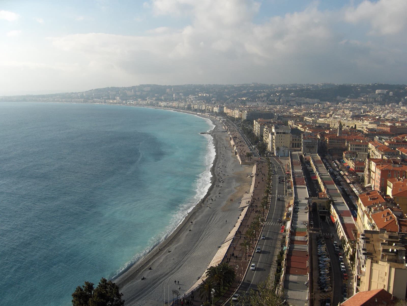 Nice : Nice, Quai des États-Unis and Promenade des Anglais FRANCE.jpg